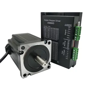 Nema 34 Stepper Motor Kit 8Nm Di 12.5N Cnc Driver 2 Fase 2.4-7.2A 1.8 Gradi 86 Millimetri 3 assi Drive 4Nm8Nm12Nm Nema34