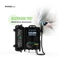 Appareil de thérapie par ondes de choc ciblées EMFOCUS VET, machine ESWT électromagnétique vétérinaire pour le soin des articulations et de l'arthrose chez les animaux