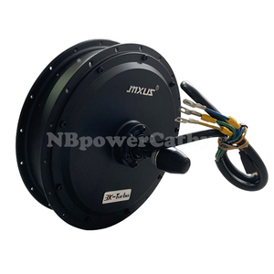 Mxus 3k-turbo xf40 45h V3 60-72V 3000W 142mm bỏ học Xe đạp điện không chổi than động cơ trung tâm với 60A điều khiển và ukc1 + hiển thị - Product Image 2