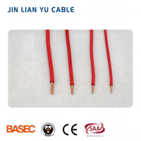 Câble de construction isolé en PVC multibrins de haute qualité, cuivre sans oxygène, ROHS, 24 AWG, 450V/750V, léger, écologique, H07V-R