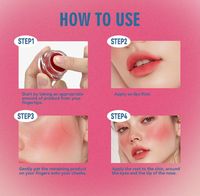 Créez Votre Propre Marque : Teinte Velours Longue Durée Imperméable OEM pour Lèvres et Joues, Mousse Lissante, Maquillage Végétalien, Fards à Joues, Boue à Lèvres Mate