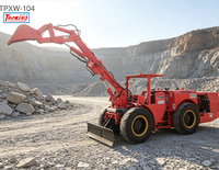 Mini-excavatrice souterraine Tuoxing TPXW-104, moteur 42 kW, pour utilisation en mines profondes à grande altitude, résistante aux hautes températures, 7000 kg