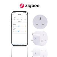 Bilihondim UK Mini Zigbee Plug & Play Variateur 200W 1 Canal Compatible Google Assistant Contrôle Maison Intelligente Installation Facile Sans Fil