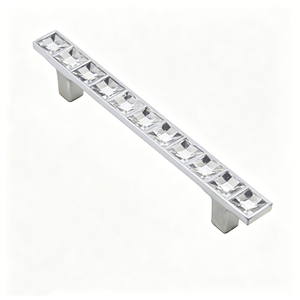 For Modern Zinc Alloy Wardrobe Cabinet Door Handle for Kitchen Bedroom Dresser Single Hole Design - Product Image 1