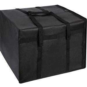 Bolsa de Gran Capacidad para Entrega de Alimentos, Tipo Tote, Negra, para Picnic, Frutas, Comestibles, con Panel Solar, Impermeable, Aislada, para Pizza, con Logotipo Personalizado - Product Image 4