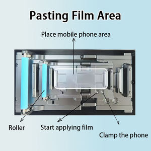 FONLYU Machine de découpe de <span class=keywords><strong>film</strong></span> protecteur d'écran automatique illimitée, intelligente et de laminage 3-en-1, avec application de <span class=keywords><strong>film</strong></span> UV durci au verre - Product Image 2