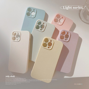 เคสโทรศัพท์สีลูกกวาดสำหรับ iPhone 15 Plus Pro MAX ป้องกัน TPU หนังคู่รักย้อนยุคคลาสสิกหรูหรา Myc6285 laudtec - Product Image 5