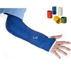 Fracture orthopédique bras jambe utilisation bande de coulée plâtres moulés médicaux de Paris gypse Pop Bandage premiers soins ISO approuvé - Product Image 1