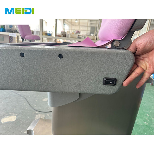 New Electric Gynecological Examination Table with CE ISO 13485 Certified, Metal Surgical Table for
