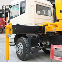 Grue de camion hydraulique à flèche articulée BOB-LIFT 5T 1~15 tonnes, petite grue de camion avec une hauteur de levage de 12 m