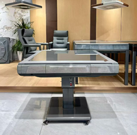 Table de Mahjong Automatique Pliable 2-en-1 avec Fonction Table à Manger – Gain de Place pour Salle de Jeu à Domicile – Vente en Gros