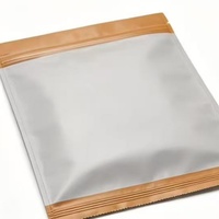 Sacs en plastique à fond plat avec fermeture éclair et impression en gravure pour l'emballage de produits de consommation ou de nécessités quotidiennes, avec logo personnalisé