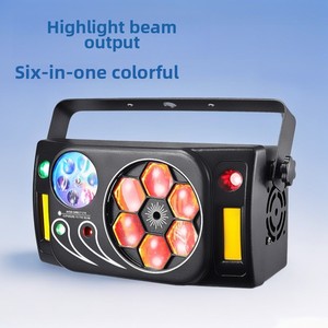 Bee Eye Five-In-One RGBW Patrón Cabeza móvil LED Luz de escenario para KTV Disco <span class=keywords><strong>Color</strong></span> blanco DMX512 Control Entretenimiento transfronterizo - Product Image 4