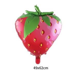 Globos de <span class=keywords><strong>Fresa</strong></span>, 6 Piezas, Globos de Frutas Dulces para Decoración de Fiestas de Cumpleaños, Fiesta Temática de <span class=keywords><strong>Fresa</strong></span>, Baby Shower, Revelación de Género - Product Image 6