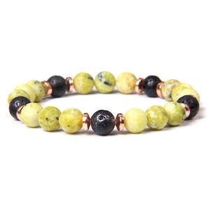 Bracelet en pierre naturelle avec perles de verre colorées, protection EMF, fabricant vérifié, approvisionnement unique - Product Image 3