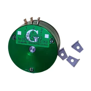 精密导电塑料绿色传感器双6针1K2K5K10K CPP45X2 CPP45BX2角度传感器