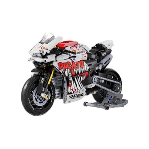 88800-88804 <span class=keywords><strong>Moto</strong></span> rapide 1:10 Modèle décoratif en plastique ABS Jouet de construction pour adultes avec petites particules - Product Image 5