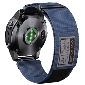 <span class=keywords><strong>Bracelet</strong></span> de montre en nylon de 22 mm pour <span class=keywords><strong>Garmin</strong></span> Fenix 7/7Pro/6/6 Pro/5/5 Plus/<span class=keywords><strong>Epix</strong></span>/Instinct, <span class=keywords><strong>bracelet</strong></span> de montre remplaçable - Product Image 1