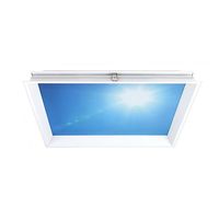 Lumière artificielle d'intérieur Lumière du soleil Lampe CRI haute luminosité Fenêtre encastrée Blue Sky Rooflight Faux LED Plafond Virtuel Skylight Panel Light