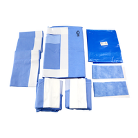 Kits de laparoscopie stériles jetables médicaux MEDPUREST, respirants/étanches, certifiés CE/ISO13485, prix avantageux