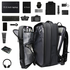 BANGE New Arrival Carry on <strong>40L</strong> Expandable Built-in Vacuum Compression Pump Men Waterproof <strong>Travel</strong> Vacuum Compression <strong>Backpack</strong> - Product Image 4