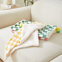 Couverture pour animaux de compagnie à motif solide spécial petite couette pour chats et chiens tapis de chat pour le sommeil d'hiver