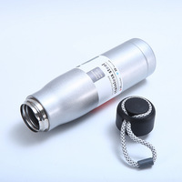 Bouteille d'eau isolée en acier inoxydable à sublimation pour le cyclisme, la plus populaire, aimantée, 420 ml, 550 ml, bouteille de sport sous vide avec corde