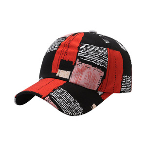 Graffiti <b>Baseball</b> <b>Cap</b> Cotton Twill Adjustable Size For Outdoor Sports And Travel - Product Image 2