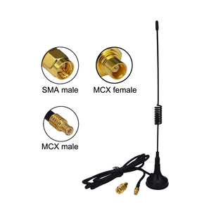 Mcx cắm kế<span class=keywords><strong>t</strong></span> nối 2.5dBi lợi nhuận ADS-B trên không 1090MHz GSM nam châm cơ sở ăng-ten với RG174 - Product Image 1