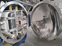 Four électrique industriel haute température pour le traitement thermique de la céramique d'alumine avec four de frittage horizontal à vide poussé