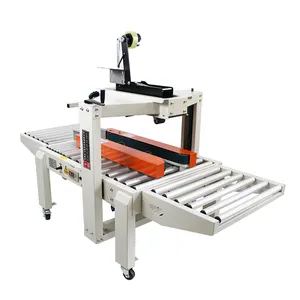 Semi-Automatic Bottom Flap Case Carton Box Sealer Sealing Machine Equipment tape master carton sealing machine