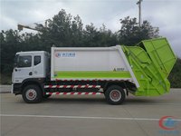 Camion Compacteur de Déchets 4x2 Direct Usine 14m³ – Camion de Collecte des Déchets Compacté pour l'Assainissement