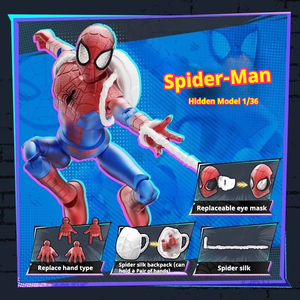 Figura de Acción Original Versión 05 de Miles <span class=keywords><strong>Morales</strong></span>, Modelo de PVC, Bloques de Construcción, Caja Sorpresa - Product Image 4