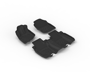 AUTOBO Alfombrillas de TPE para Honda Fit <span class=keywords><strong>2008</strong></span> 2009 2010 2011 2012 2013, Resistentes al Agua y Fáciles de Limpiar, Accesorios para Auto - Product Image 2