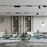 Projecteurs magnétiques pour maison intelligente, base G10, RGBW 3000K-6500K, 48V, faible consommation, LED réglable, contrôle DALI, IP55, CRI96, 24 faisceaux