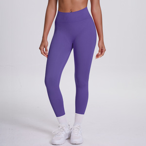 Tongjoes cao eo chín điểm rắn Yoga xà cạp Breathable liền mạch hip-Nâng thể dục thể thao chạy bánh - Product Image 4