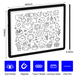 <span class=keywords><strong>Tablette</strong></span> projecteur de <span class=keywords><strong>dessin</strong></span> <span class=keywords><strong>Tablette</strong></span> graphique <span class=keywords><strong>Tablette</strong></span> lumineuse à LED pour artistes <span class=keywords><strong>Dessin</strong></span> - Product Image 3