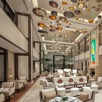 Plafonnier led suspendu au Design moderne, verre soufflé coloré, éclairage d'intérieur, luminaire décoratif de plafond, idéal pour un Bar, un hôtel ou un KTV
