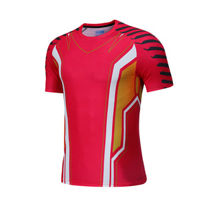 Camisa deportiva de secado rápido para hombre y mujer, camisa con impresión de sublimación DTG, 2023 poliéster y Spandex, 180g, Spider, unisex - Product Image 5