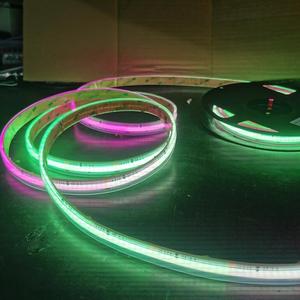 Cob <span class=keywords><strong>Rgb</strong></span> חכם adressable sk6812 אפליקציה <span class=keywords><strong>dmx</strong></span> הוביל אור רצועת אור ws2812b פס קסם סרט מרובי - Product Image 4