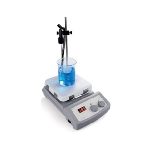 Agitador Magnético con Placa Calefactora de Cerámica y Vidrio para Laboratorio, con Pantalla LED MS7-H550-S - Product Image 2