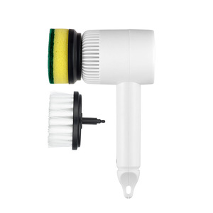 Cepillo de limpieza eléctrico <span class=keywords><strong>recargable</strong></span> automático Sunshine, fregador giratorio de cocina, Material de tela de plástico, uso seguro para bebés, coche diseñado - Product Image 2