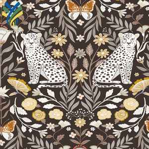 YF-CR11 Designs de Luxe Décoration Intérieure Murale 3D <span class=keywords><strong>Fille</strong></span> Enfant Bébé Chambre à Coucher Dessin Animé Animal <span class=keywords><strong>Papier</strong></span> <span class=keywords><strong>Peint</strong></span> Mural - Product Image 5