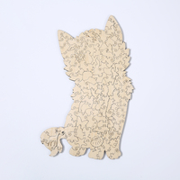 Gepersonaliseerde Kylin Kaige Dier Puzzel Houten Puzzel Model Kit Voor Kids