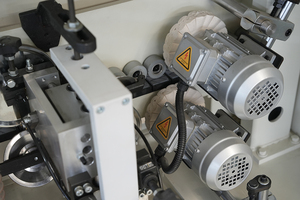 Chất lượng cao gỗ cạnh dải Máy 45 độ tự động Chế biến gỗ MDF PVC cạnh dải máy để bán - Product Image 4