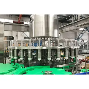 Food Beverage Industrial High Speed Bottles Filling Capping Machine