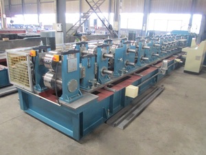 Trung Nguyên khung thép tự động <span class=keywords><strong>CZ</strong></span> <span class=keywords><strong>purlin</strong></span> phần hồ sơ máy cán nguội với Mitsubishi PLC điều khiển tốc độ 18 m/phút - Product Image 5