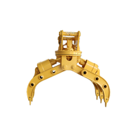 Garra para Excavadora de 5 Dedos de Alta Calidad, Material NM500, con Bomba y Engranaje para Excavadoras de 6-22 Toneladas