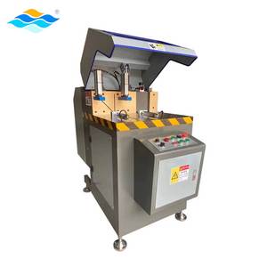 Односторонняя режущая пила для ПВХ и алюминиевых профилей для резки 90 45 градусов углы окна и двери - Product Image 1