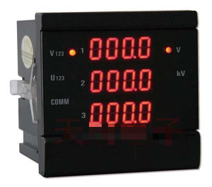 Medidor de combinación <span class=keywords><strong>LCD</strong></span> con pantalla digital única, instrumento de potencia multiusos inteligente para voltaje de corriente trifásico - Product Image 3